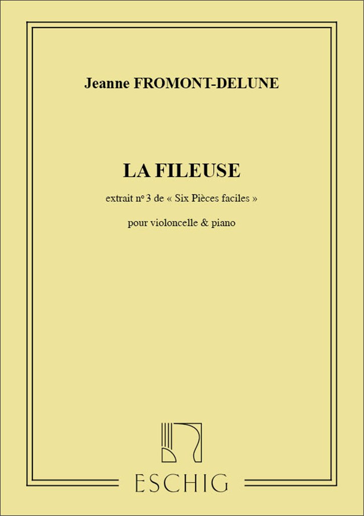 Delune La Fileuse Vlc-Piano
